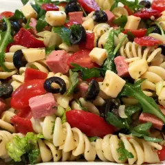 Recette facile de salade de pâtes italienne délicieuse et rafraîchissante