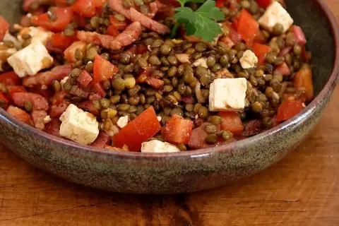 Recette de salade de lentille corail : saine et délicieuse à préparer