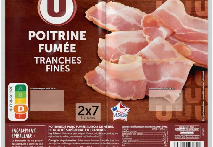 Calorie poitrine de porc grillée : informations nutritionnelles essentielles