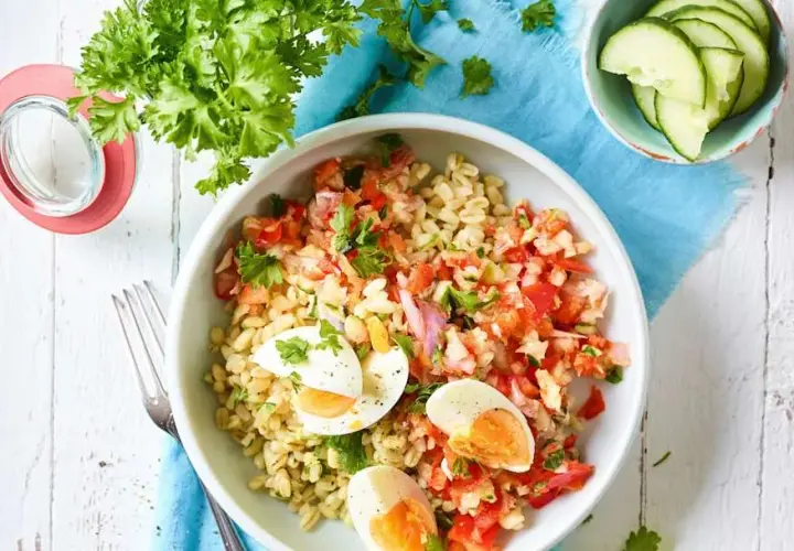 Recettes de salade de blé délicieuses pour un repas équilibré et sain