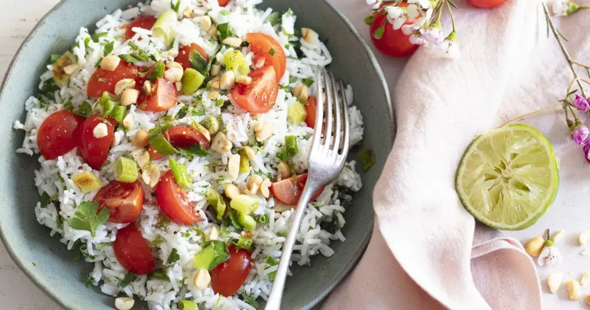 Zdjęcie Des recettes de salade de riz sans thon pour des repas savoureux